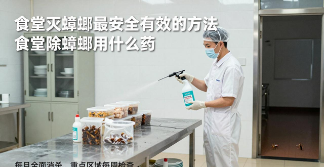 食堂灭蟑螂药什么药最好_食堂灭蟑螂_食堂杀蟑螂